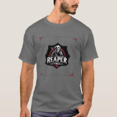 Grim Reaper Schedel Grafisch T-shirt (Voorkant)