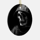 Grim Reaper Schedel Keramisch Ornament (Rechts)