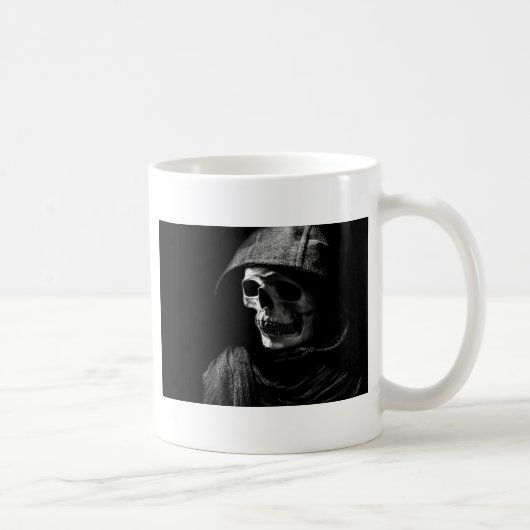 Grim Reaper Schedel Koffiemok (Rechts)