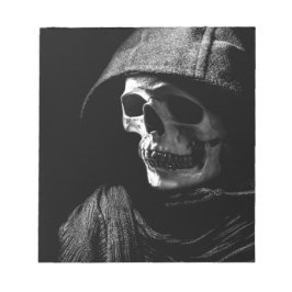Grim Reaper Schedel Notitieblok