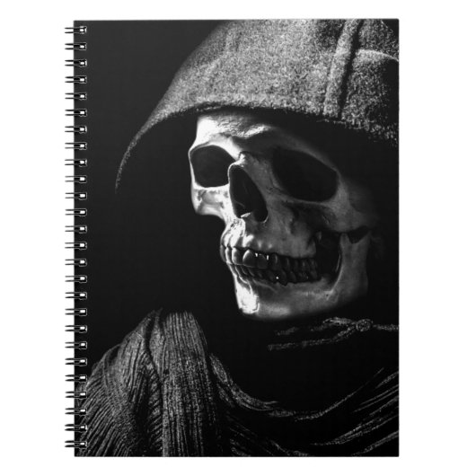 Grim Reaper Schedel Notitieboek (Voorkant)