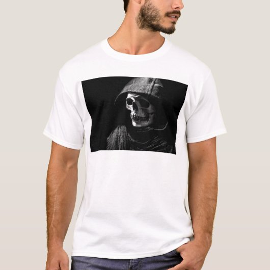 Grim Reaper Schedel T-shirt (Voorkant)
