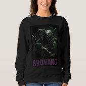 Grim Reaper Selfie BRO Cool Pop Graphic Art Trui (Voorkant)