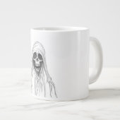 Grim Reaper Skelet Grote Koffiekop (Voorkant rechts)