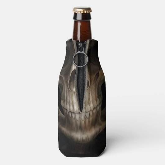 Grim Reaper Skull Bottle Cooler (Fles Achterkant)