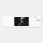 Grim Reaper Skull Bumpersticker (Voorkant)