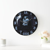 Grim Reaper skull Grote Klok (Huis)