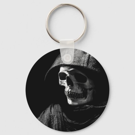 Grim Reaper Skull Sleutelhanger (Voorkant)