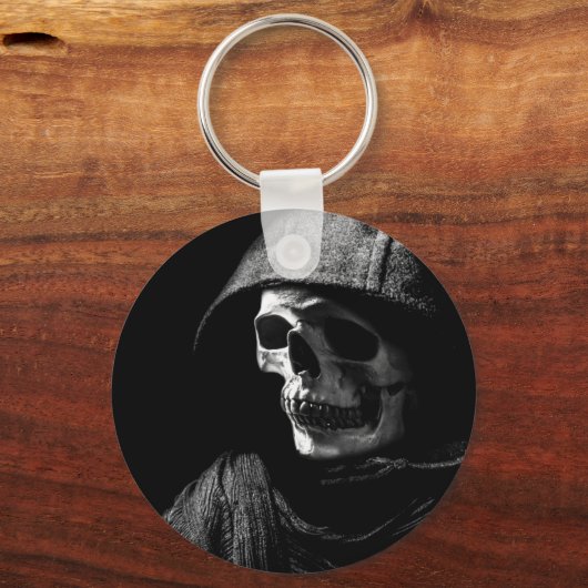 Grim Reaper Skull Sleutelhanger (Voorkant)