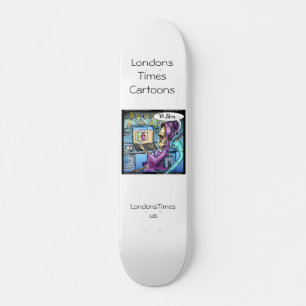 Grim Reaper & Skythe Funny Skateboards