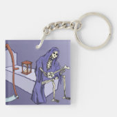 Grim Reaper Sleutelhanger (Achterkant)