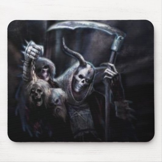 Grim Reaper Soul Stealer Mousepad Muismat (Voorkant)