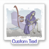Grim Reaper Sticker (Voorkant)
