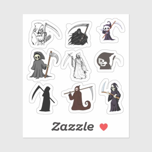 Grim Reaper stickers (Vel)