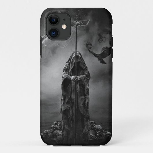 Grim Reaper-telefoonkwestie Case-Mate iPhone Case (Achterkant)