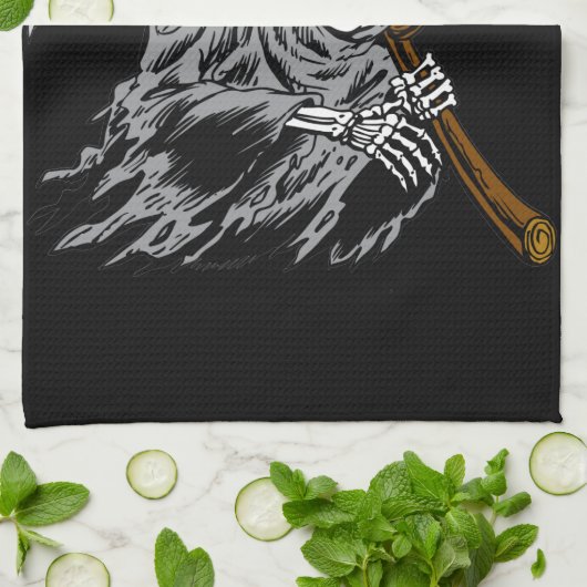 Grim Reaper Theedoek (Gevouwen)