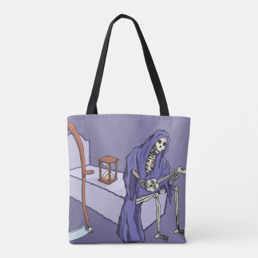 Grim Reaper Tote Bag (Achterkant)