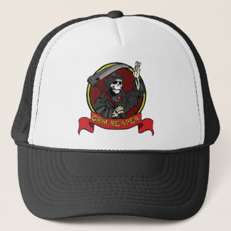 Grim Reaper Trucker Hat Trucker Pet