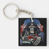 Grim Reaper Trucker Sleutelhanger (Voorkant)