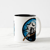 Grim Reaper Tweekleurige Koffiemok (Voorkant rechts)