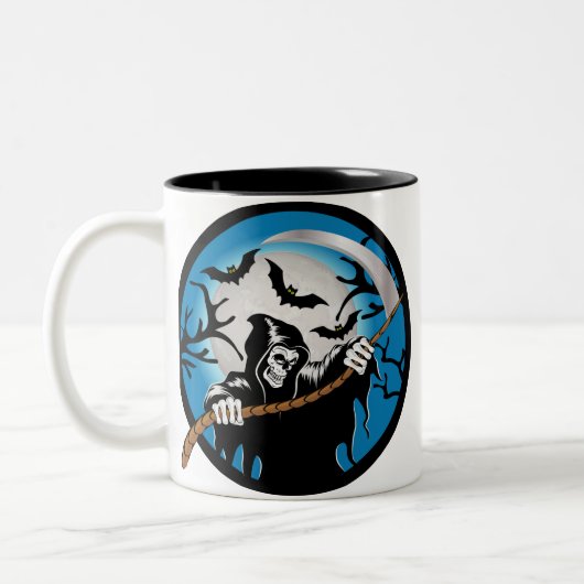 Grim Reaper Tweekleurige Koffiemok (Links)