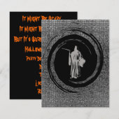 Grim Reaper uitnodiging (Voorkant / Achterkant)