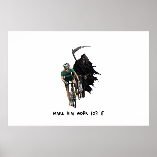 Grim Reaper-versnellingslijst Poster (Voorkant)