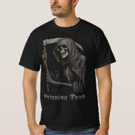 grim reaper with a scythe t-shirt