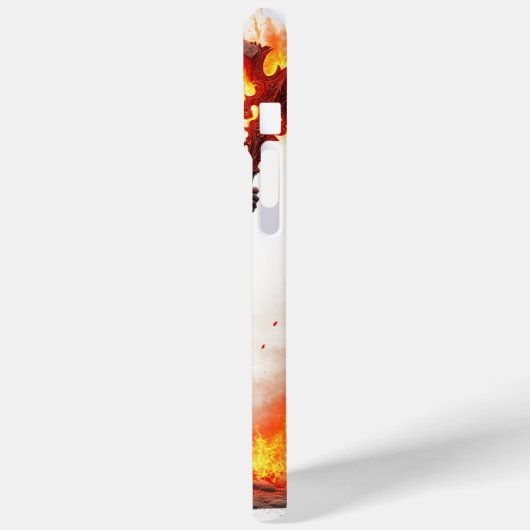 Grim Reaper zeef het printen van de iPhone case (Achterkant / Links)