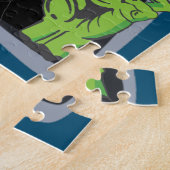 Grim Reaper Zombie Skeleton Gnome Pumpkin Man Bats Legpuzzel (Zijkant)