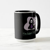 Grim Reaper's Assistent leuke grimmige maaier Mok (Voorkant rechts)