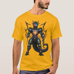 Grim Tech Dragon: Uw cybernetische rand. T-shirt