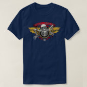 Grim Winged Ripper T-shirt (Design voorkant)