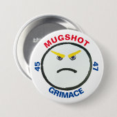 GRIMACE 25&47-knop Ronde Button 7,6 Cm (Voorkant /achterkant)