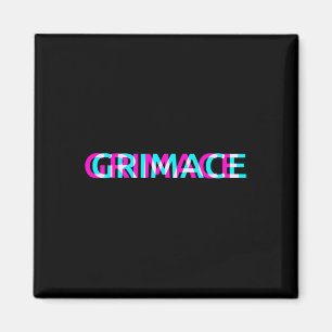 Grimace Edgy Esthetische Grunge Emo Pastel Gothic  Magneet