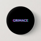 Grimace Edgy Esthetische Grunge Emo Pastel Gothic  Ronde Button 5,7 Cm (Voorkant)