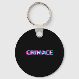 Grimace Edgy Esthetische Grunge Emo Pastel Gothic Sleutelhanger
