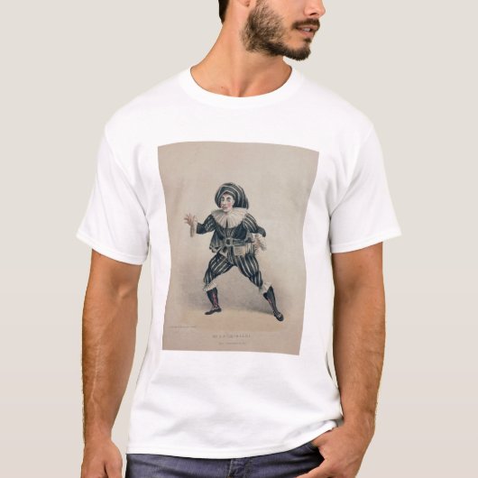 Grimaldi als Scaramouche uit de Commedia dell'Ar T-shirt (Voorkant)