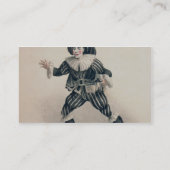 Grimaldi als Scaramouche uit de Commedia dell'Ar Visitekaartje (Achterkant)