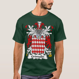 Grimaldi Coat of Arms Family Crest 1  T-shirt