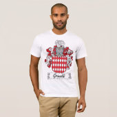 Grimaldi Family Crest T-shirt (Voorkant volledig)