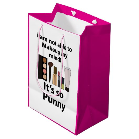 Grimas Grappige woordspeling Grimas Medium Cadeauzakje (Voorkant Gekanteld)