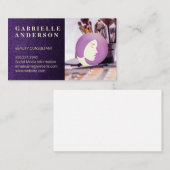 Grimassekwasten | Schoonheid | Cosmetica Visitekaartje (Voorkant / Achterkant)