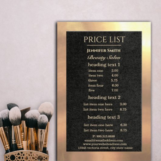 Grimasseur Black Gold flyer