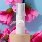 Grimasseur Lashes Wenkbrauw Zwart Roze Wimperlijm Ronde Sticker