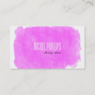 Grimasseur Pink Splotch BEAUTY Visitekaartje