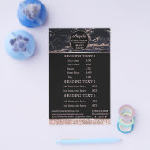 Grimasseur Rose Goud Marmer flyer (Enkel)