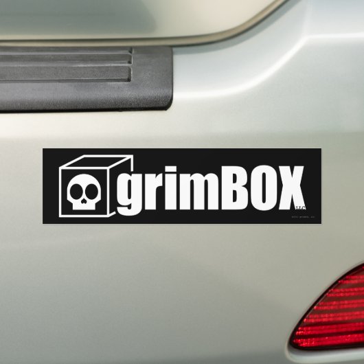 grimBOX, LLC - Bumper Stcker Bumpersticker (Op auto)