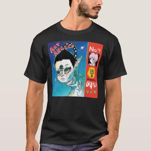 Grimes - Art Angels Classic T-Shirt (Voorkant)