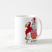 Grimes Family Crest Koffiemok (Voorkant rechts)